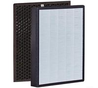 True Filtre purificateur d'air HEPA compatible avec AC2882 AC2887 AC2889 - Cadre éponge anti-allergène de fumée - Gris noir