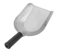 Truelle à Main de Jardinage Courbe 700g en Fer et Caoutchouc | Bord Poli, Poignée Ergonomique Antidérapante, Conception Forgée sans Joint, pour Plantation et Sol