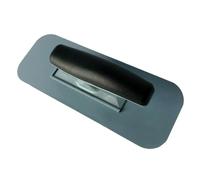 Truelle à plâtrer 24 cm, conception légère pour mur | Poignée ergonomique légère pour jointoiement de murs en plâtre et béton, revêtement de flottant et écumage,