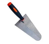 Truelle à pointe ronde de 22 cm avec manche en caoutchouc antidérapant, 325 g, pour enduit, bricolage et professionnels