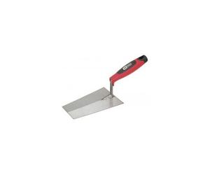 Truelle carée-lame acier- manche bi-composant 180 mm -