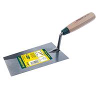 Truelle carrée Batipro® 16 cm - Lame acier trempé, soie traversante, patte forgée - Manche bois FSC® 100% - LEBORGNE