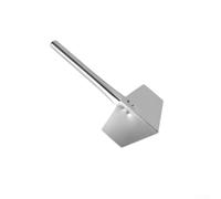 Truelle d'angle en acier inoxydable pour intérieur et extérieur, grattoir à mastic pour plâtrage mural intérieur, finition de cloison sèche (E)