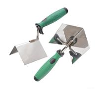 Truelle d'angle pour plâtre intérieur 210mm Truelle d'angle pour | Acier inoxydable , finition lisse parfaite, angle interne pour précis, pour idéal pour enduit, résistance (outer coner)