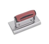 Truelle de Bord Marshalltown à extrémité incurvée, R 10 mm, L 13 mm, avec Manche DuraSoft, en Acier au Carbone, Dimensions : 152x102 mm