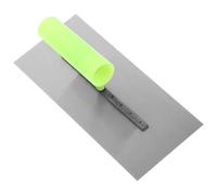 Truelle de Finition à Manche Plastique, Acier, pour Lissage | Outil Robuste pour Ciment et Enduit, Usage Chantier ou Maison, Prise en Main Facile, Format Pratique