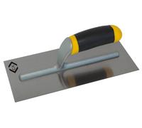 Truelle de finition en inox avec manche en bois 280x120mm CK T5298