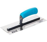 Truelle de finition professionnelle en acier, dimensions : 280 x 110 mm