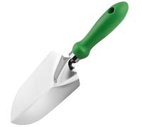 Truelle de Jardin - Bêche de Jardin en Acier Inoxydable avec poignée Ergonomique et Pelle à Main en Caoutchouc Souple pour Transplanter, désherber, déplacer et Lisser, Creuser et Planter