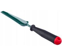 Truelle de jardin, en acier, longueur de 36 cm, manche en métal, design ergonomique, idéale pour la transplantation et le désherbage. Fonctionnalité