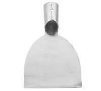 Truelle de Jardinage en Acier Inoxydable, Argentée, pour Creusement | Outil de Jardin à Main, Robuste pour Sol et Verger, Compatible Manches de Longueurs Variées