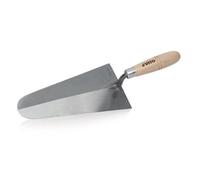 VITO - Truelle de maçon Portugaise forgée Ronde 220mm Acier trempé Manche en bois