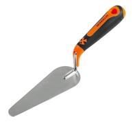 Truelle Langue de Chat Inox 16 cm - Lame en Acier Inoxydable - Patte Forgée - Manche Bimatière Ergonomique - 140 g - MONDELIN
