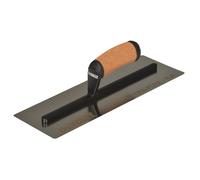 Truelle Plate En Acier Inoxydable FLEX DEWALT 0,4mm, Poignée En Cuir 12in DDW2