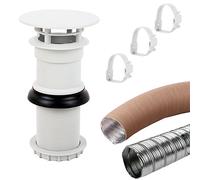 Truma Kit cheminée d'échappement + tuyau d'échappement + tuyau d'échappement + tuyau isolant + colliers de serrage 3 m