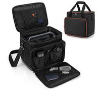 Trunab Sac de Batterie Compatible avec Jackery Portable Power Station Explorer 160/240/300, Étui de Rangement avec Poches Inférieures et Avant Étanches pour Câble de Recharge et Accessoires