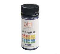 Trurovem Lot de 100 bandelettes de test du pH du sol, kit de test de sol pour testeur alcalin acide gamme 0-14, analyse précise rapide de l'humidité de la lumière pour plantes d'intérieur et