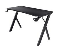 Trust Bureau gamer GXT 700 Omnius 120 x 60 cm Support casque et porte-gobelet Noir