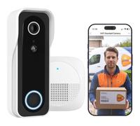 Trust DOORCAM-3000 Noir et Blanc