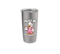 Trust Im A Ducktor Motif canard Gobelet isotherme en acier inoxydable double paroi