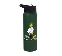 Trust me I am a ducktor Canard Doctor Stainless Steel Insulated Water Bottle