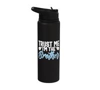 Trust Me I'm the Brother Brother Stainless Steel Insulated Water Bottle