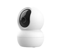 Trust SMARTCAM-2800 Camera de Surveillance 360° Intérieure, Blanc | Vision Nocturne, Sirène et Microphone Intégrés, Détection Humaine, Camera WiFi avec Application, Maison Connectée