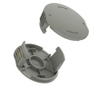 TRUSTLIONTEK Couvercle de tondeuse, compatible avec le taille-bordure Bosch Easy Grass Cut 18-230, peut remplacer le prototype de couvercle de tondeuse F016F05320 & 3600HC1A00. (2 couvercles)