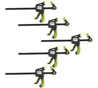 TrutzHolm® Einhandzwinge Schnellspannzwinge 5 Pièce, 60x150 mm