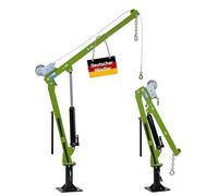 TRUTZHOLM : Grue de levage avec treuil, capacité de charge de 900 kg, cric hydraulique, rotation à 360 degrés, grue pivotante, grue de levage, grue pour benne, grue pour atelier, grue pour véhicule, g