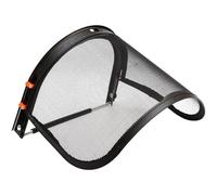 Tsffae 1 Casque De Sécurité en Maille, Casque De Sécurité Intégral Professionnel avec Visière en Maille pour Tronçonneuse Industrielle, Jardinage, Débroussailleuse, Protection Forestière