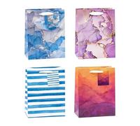 TSI Sac cadeau ART DESIGN, lot de 12, taille : moyenne (23 x 18 x 10 cm), N° d'art. 85017