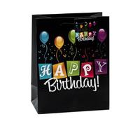 TSI Sac cadeau Série ANNIVERSAIRE, lot de 3, taille : moyenne (23 x 18 x 10 cm), N° d'art. 84014-6