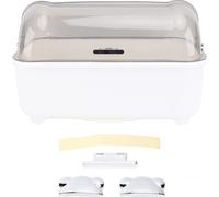 TSISE Barre de séchage avec comptoir de cuisine de plafond multifonctionnel économisant l'espace support de séchoir à bouteilles organisateur extra grand Inkanus