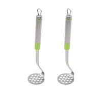 Tskcvy 2 Pièces en Acier Inoxydable Presse-Ail Pomme de Terre Boulette de Viande Gadget de Cuisine Multifonctionnel Manuel Presse-Purée Vert