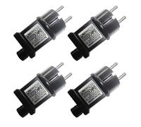 Tskcvy 4X Adaptateur Secteur 31 V 6 W 193 MA Courant de Sortie 100 V-240 V Adaptateur ÉLectronique ÉTanche Huit Fonctions Adaptateur Secteur Prise UE