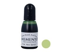 Tsukineko Memento New Sprout Recharge d'encre pour tampon encreur Memento Vert 15 ml