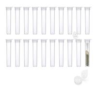TSUOUKL 20 Pièces Mini Salières à 3 Trous, Pots à Épices en Plastique Portables, Distributeur de Sel et Poivre de Voyage, Shakers à Condiments pour Camping, BBQ, Pique-nique et Cuisine