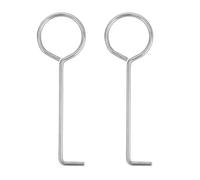 TSUOUKL 2X Clé Passe-Partout Universelle en Acier Inoxydable - Kit Crochetage Serrure pour Portes Chambre/Maison (Ouvre Toutes Portes)