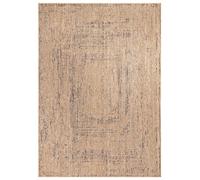 TT Home Tapis Jardin Exterieur Terrasse Cambre Cuisine Balcon Bohème Unis Moucheté, Couleur:Beige Ocre, Dimension:200x280 cm
