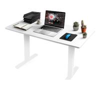 TT120 WE Plateau pour Bureau Assis Debout de 120 x 60 x 2 cm - Compatible avec la plupart des Structures Assis Debout - Idéal pour Poste de travail à domicile ou bureau