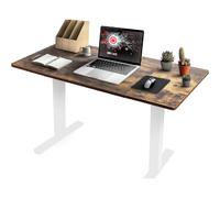 TT140 AO Plateau pour Bureau Assis Debout de 140 x 60 x 2 cm - Compatible avec la plupart des Structures Assis Debout - Idéal pour Poste de travail à domicile ou bureau