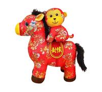 TTETTZ Décoration de Table En Forme de Cheval pour Le Nouvel An Chinois 2026 : Statue de Cheval pour Magasin, Chaise Ou Table, L