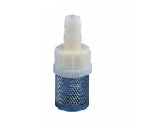 TTETTZ Inlet Mesh Connector Crépine d'Arrivée d'Eau pour Pompe Filtre Démontable Retenant Sable et Feuilles Maille Fine en Acier Adapté pour Aquarium Bassin d'Ornement, Diamètre Extérieur 10 Mm