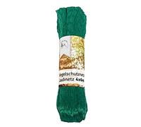 TTL GARDEN 4 x 6 m Filet de protection contre les oiseaux Filet de protection contre les feuilles vert - maille fine 20x20mm particulièrement résistant à la déchirure Filet pour étang Filet de jardin