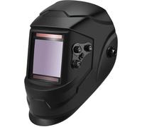 TTLIFE Masque de Soudage à Couleur Véritable, Grand écran de Vue Auto Darkening Casque de Soudage à énergie 4 capteurs d'arc
