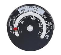 TTOCAR Thermomètre de Poêle Magnétique, Thermomètres de Poêle à Bois, Thermostat Accessoires de Poêle à Bois Magnétique 0-500 ℃ Plaque de Cadran en Alliage D'aluminium Jauge de, TTOCAR3YXU5NIOC8