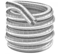 Tubage flexible double peau inox 50 mètres 250mm
