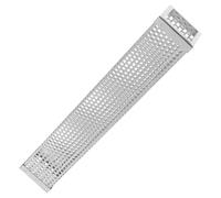 Tube à Fumer Barbecue en Acier Inoxydable pour Saucisses et Ribs | Surface Lisse sans Bavure, Fumage à Chaud Froid, Couleur Argenté, Accessoire pour Grillades