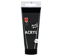 Tube Acrycolor Couleur Anthracite Métallique - Marabu - 100ml